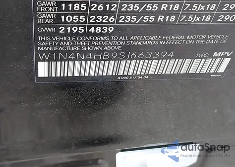 2025 Mercedes-Benz Gla 250 4Matic z USA, uszkodzony, nr VIN W1N4N4HB9SJ663394